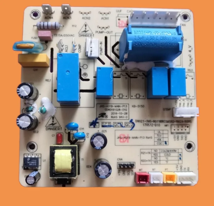 Подержанная Мобильная плата для кондиционера, фотография, 1 шт.