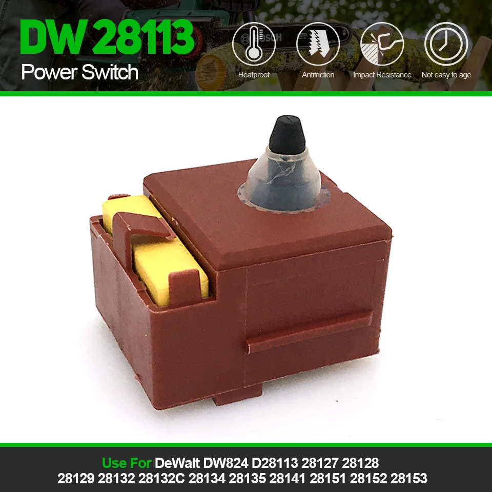 1 шт. сменный переключатель 220 В для DeWalt DW824 D28113 28127 28128 28129 28132 28132C 28134 28135 28141 28151 28152
