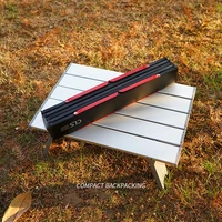 outdoor mini folding table camping tent table camping portable coffee table home bed computer table aluminum plate table