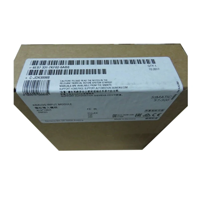 

Новинка, оригинал, быстрая доставка, 6ES7331-7KF02-0AB0