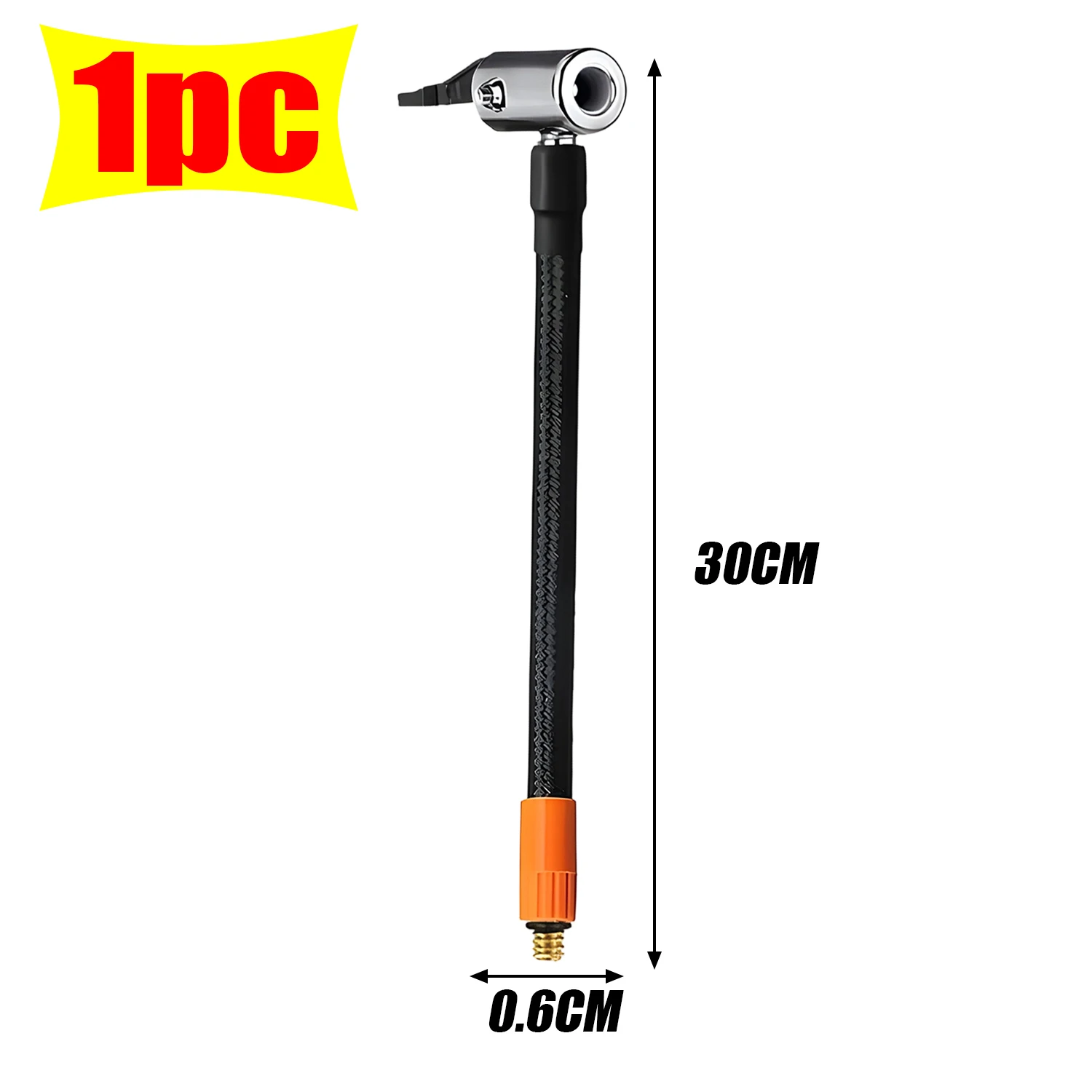 

Car Inflator Hose M6 Threaded Inflator Hose Standard Threaded Tire Air Inflator Hose M6 Locking Air Chuck Quick Inflation Part