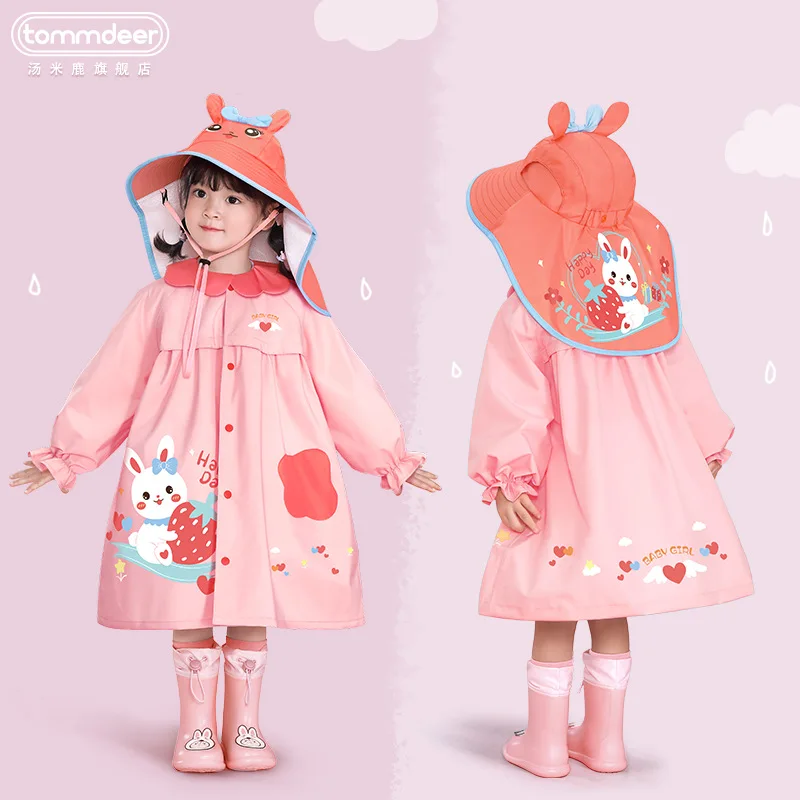 

Детский дождевик, оптовая продажа, дождевик для девочек, детская одежда для дождя, новое школьное пончо для начальной школы