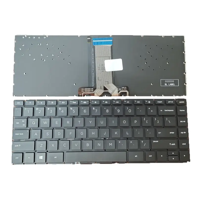 

Новая клавиатура HP Pavilion X360 14-BA 14T-BA 14M-BA 14-BS TPN-W125 Q186 Q189 Q187 C13 с подсветкой США 848183-001