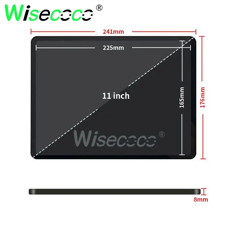 OLED сенсорный монитор 11 дюймов 2K вторичный монитор 1728x2360 ультратонкий портативный монитор Amoled Raspberry Pi PC монитор (art.: 3920c0300ca7c) - 3920c0300ca7c