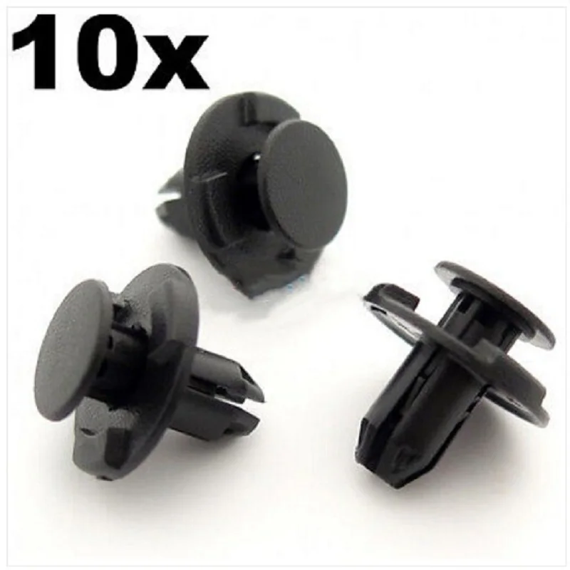 

10x 8mm Hole, Windscreen Cowl Clips, Windshield Cowling Clips/ Rivets- For Nissan