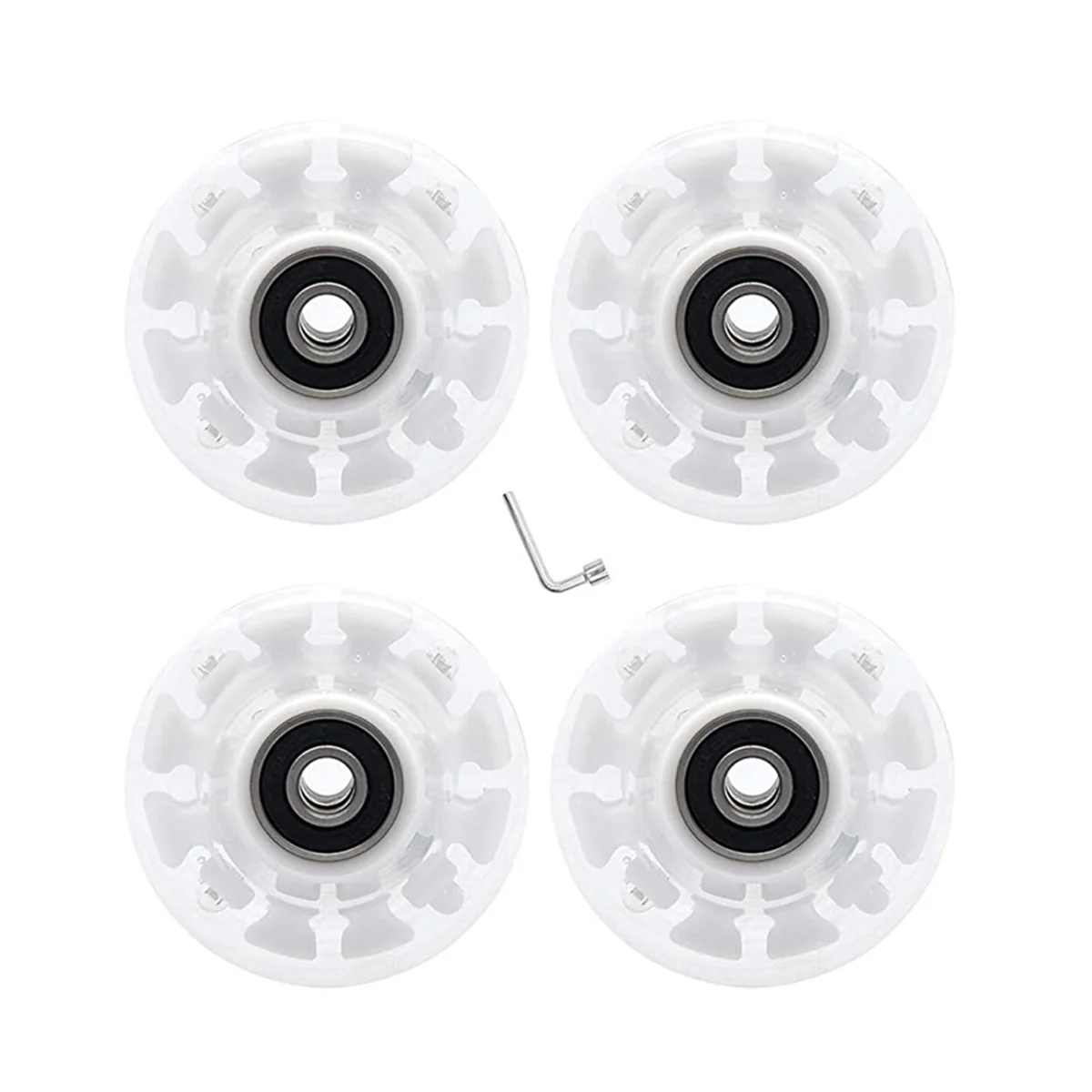4 шт. 32x58 мм 78A фотоизлучающий ролик шкив с подшипниками аксессуары для скейтборда