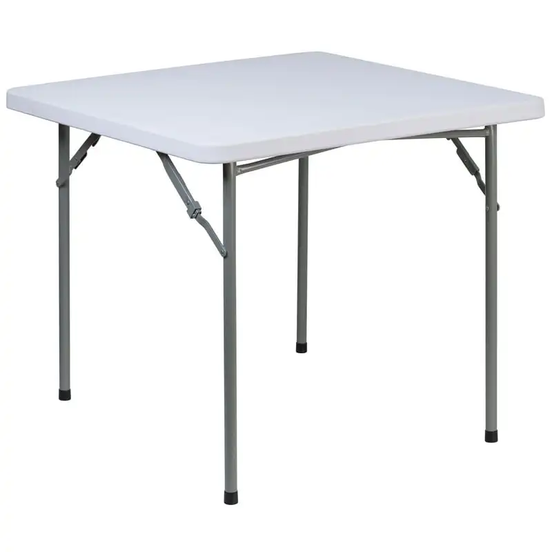 

Складной 35-дюймовый стол-прочный складной стол для улицы и дома идеально подходит для кемпинга и пикника, карточек или крафтового стола