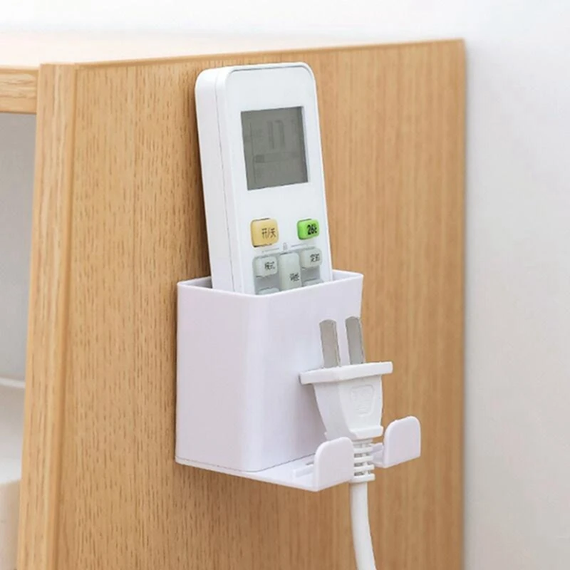

Wall Holder Charging Multifunction Hook Wall Mounted Organizer Storage Box Office Desk Accessories Home Storage Organization