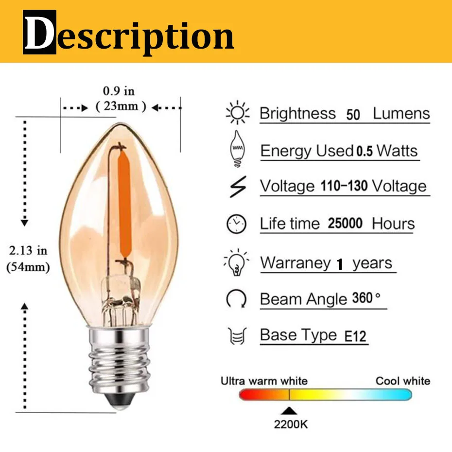 

Светодиодная лампа Эдисона Genixgreen 220В