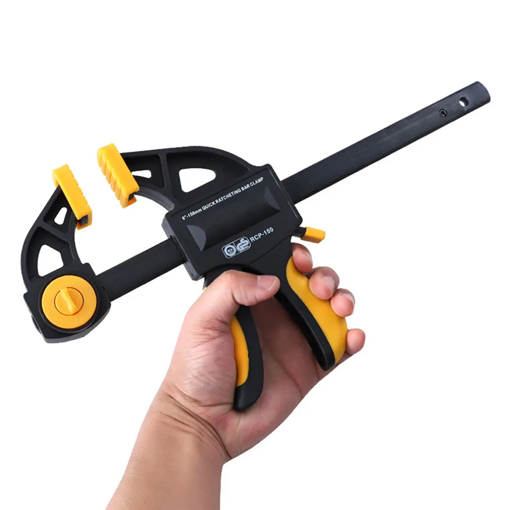 

Carpentry DIY Woodworking Tool Hard One-handed Home Mini Gadget Spreader Work F Clip Quick-grip Bar Clamp Adjustable Accessories