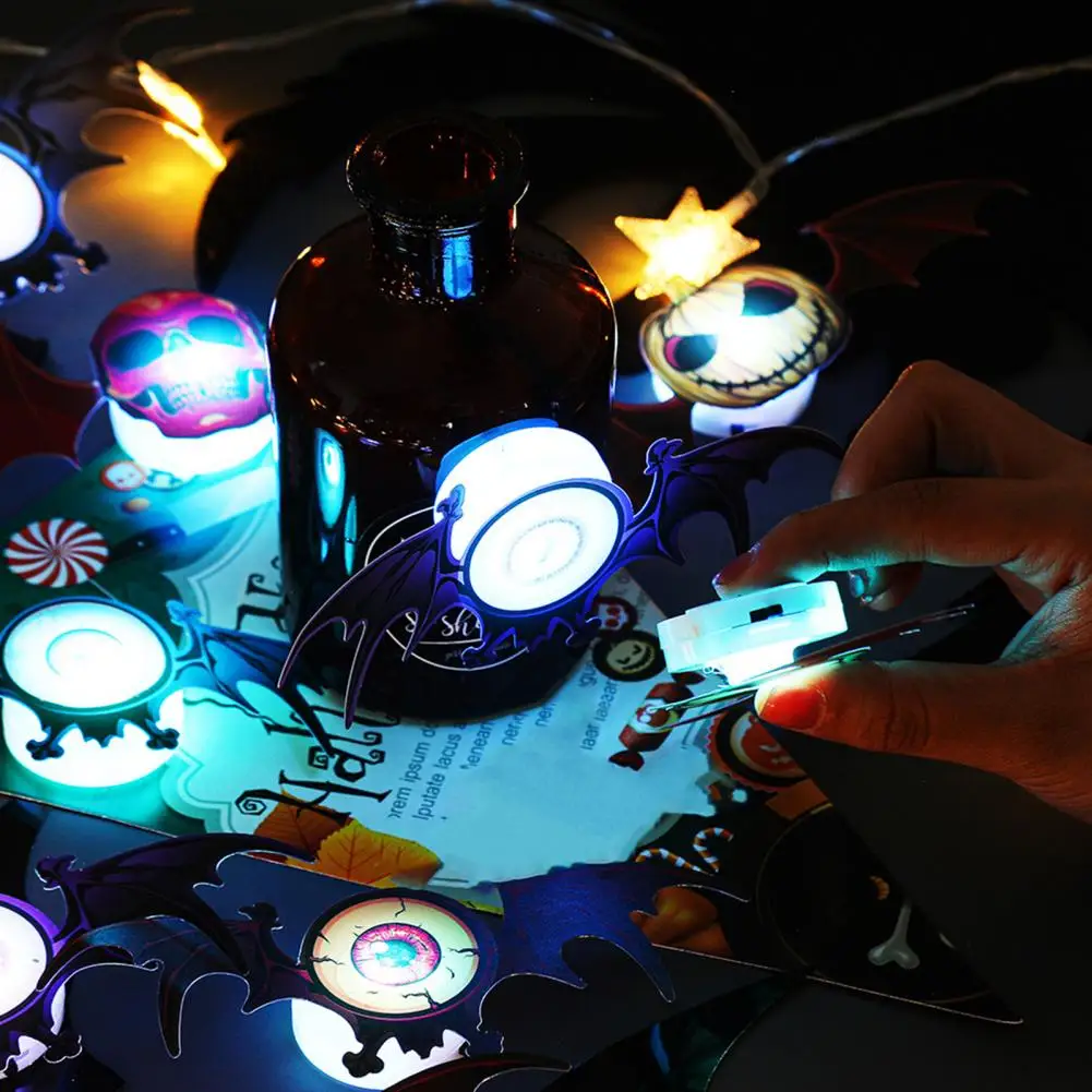 

Creative Night Light Waterproof Bright-colored Increase Vibe Bat Light Bat Lamp Night Light 5Pcs
