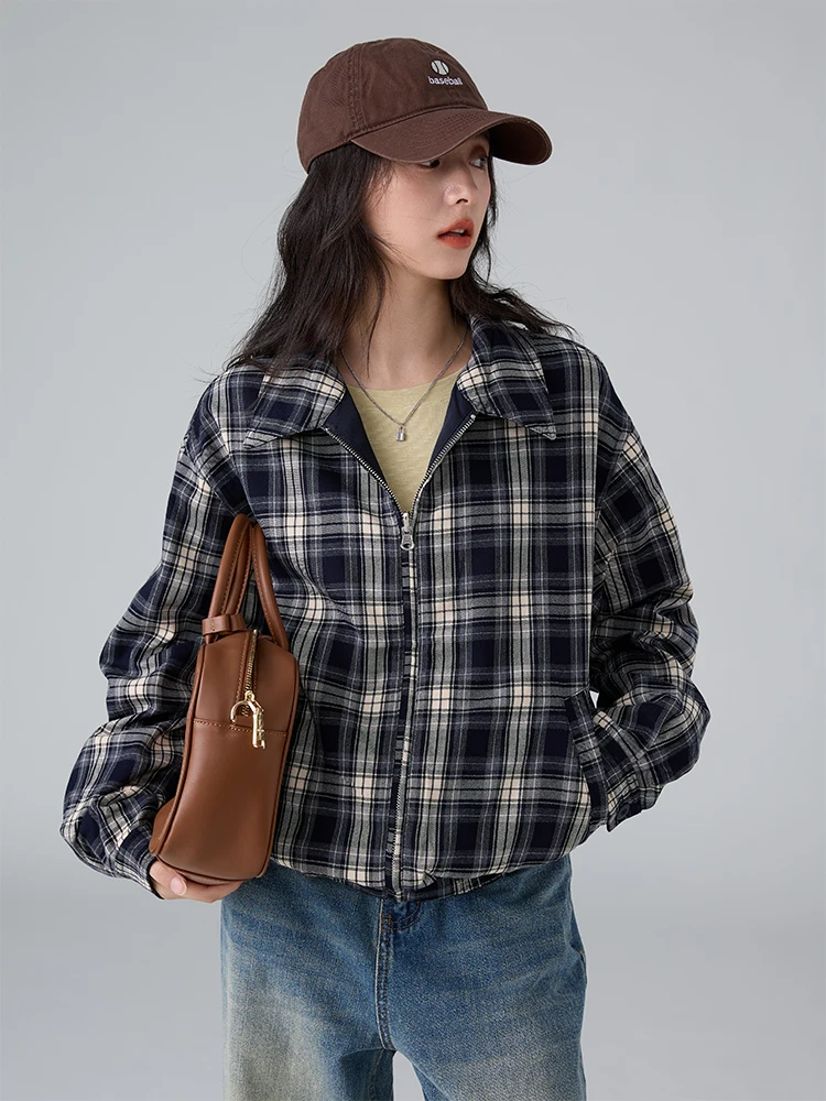 Живопись Sle Drawwind двусторонняя верхняя одежда с двусторонними лацканами женская