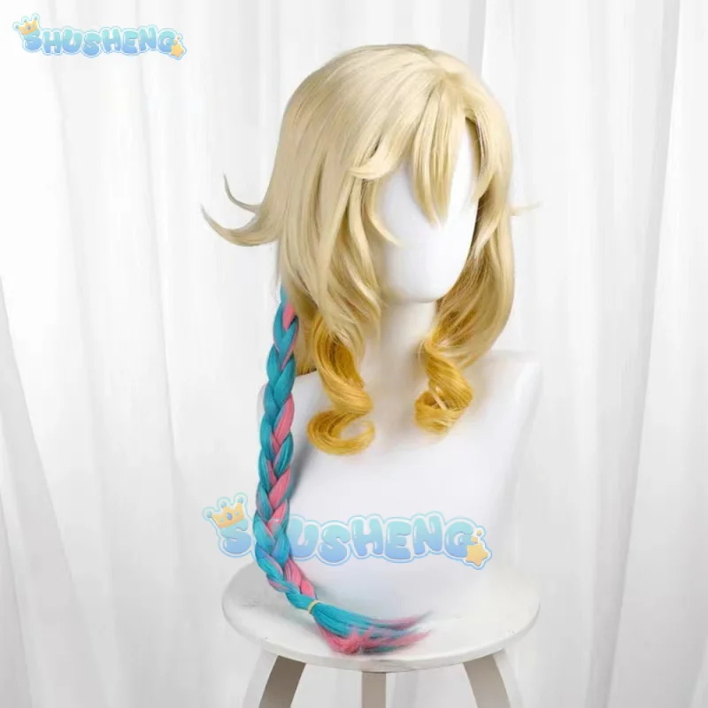 Парик для косплея Хэллоуина с длинными волосами