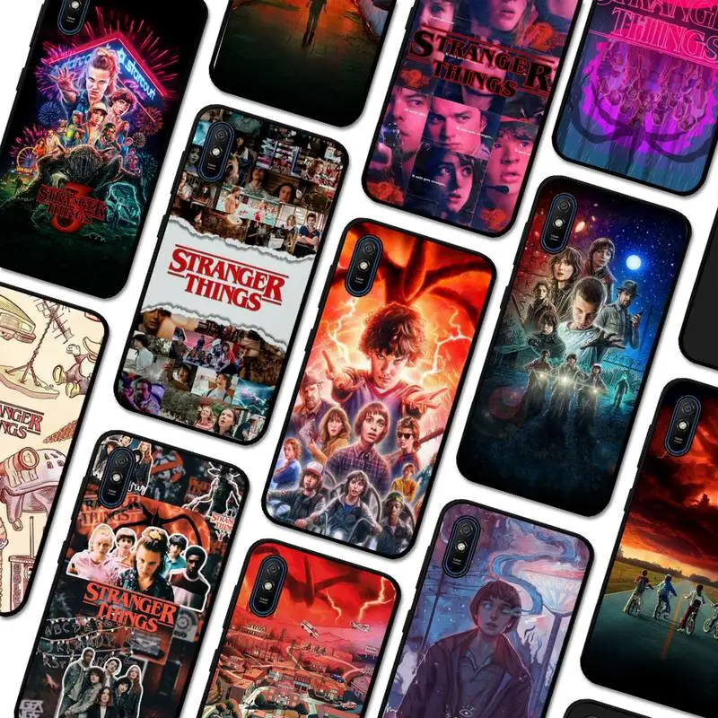 

Stranger Things Phone Case for Redmi 5 6 7 8 9 A 5plus K20 4X S2 GO 6 K30 pro