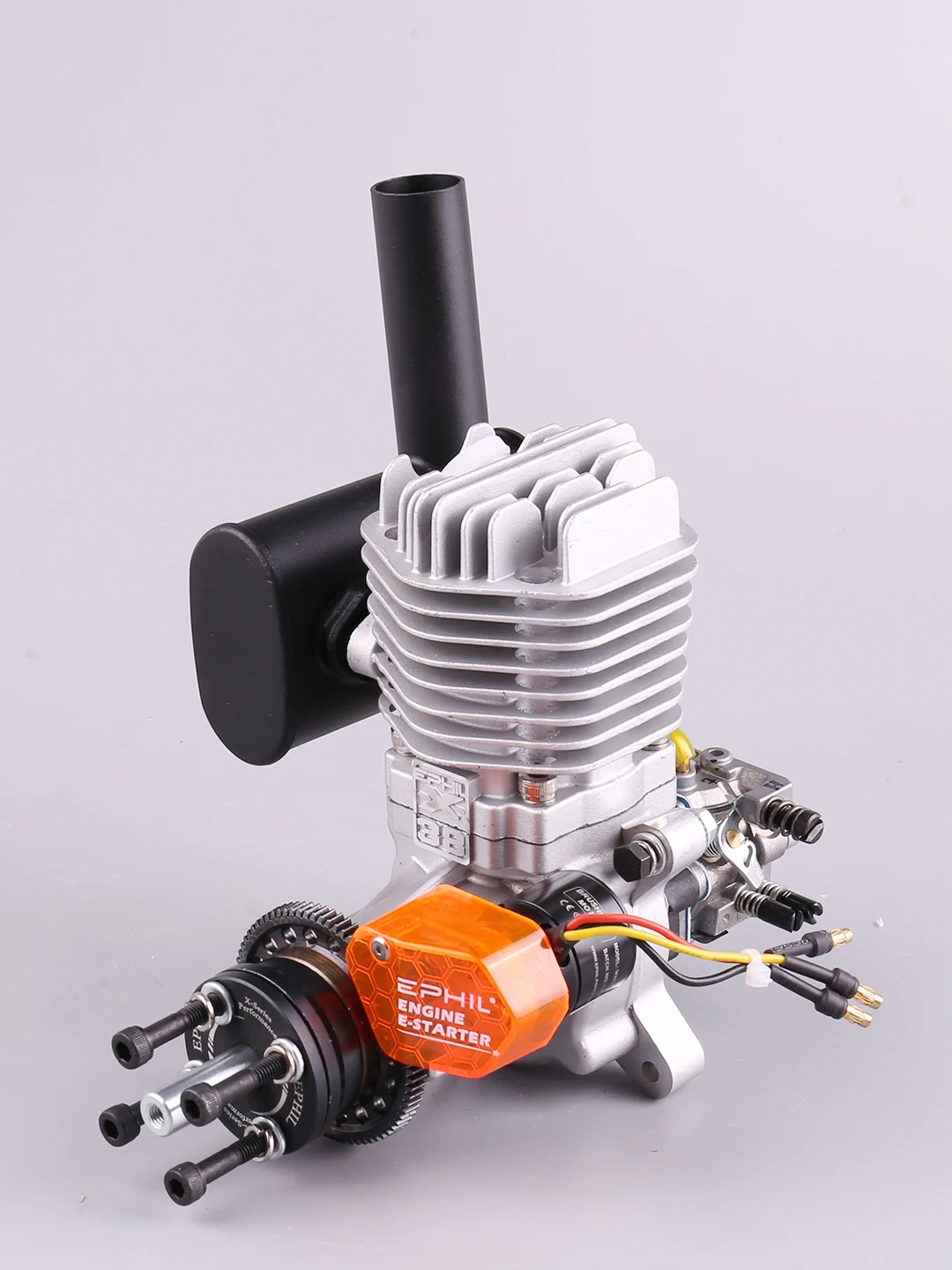 Ephilpower X-38CC-S Pro модель самолета бензиновый двигатель электрический стартер одноцилиндровый двухтактный боковой ряд (art.: 3920c879126ef) - 3920c879126ef