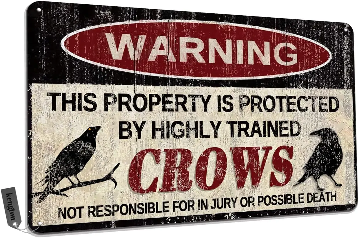 Металлический знак 