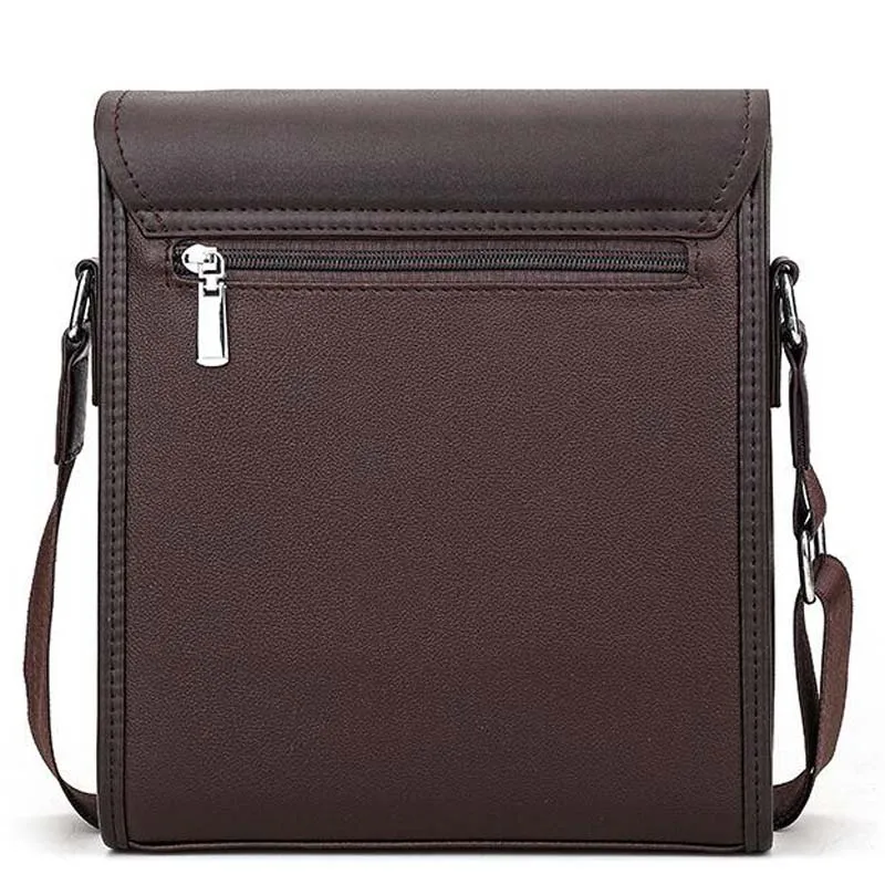 Luxury Brand Vintage Man Bags Leather Shoulder Bag For Men Business 2023 Waterproof Crossbody Bag Male Fashion Casual Handbag