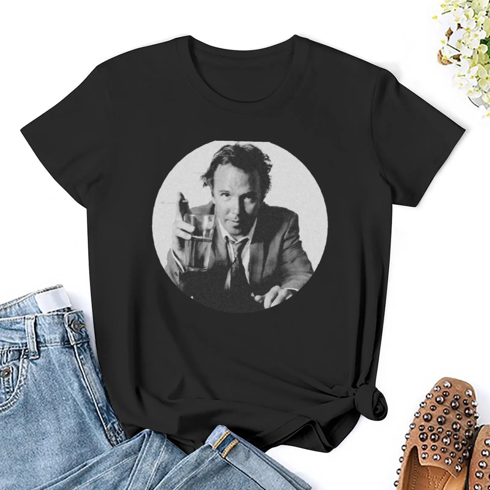 Женская футболка-топ в винтажном стиле