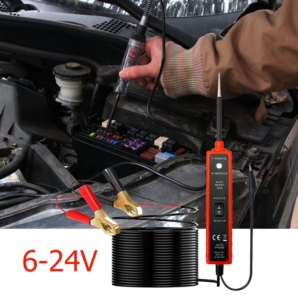 

Car Circuit Tester Auto Electrical Current Voltage Track Locate Power Scanner Automobiles Repair Accessories
