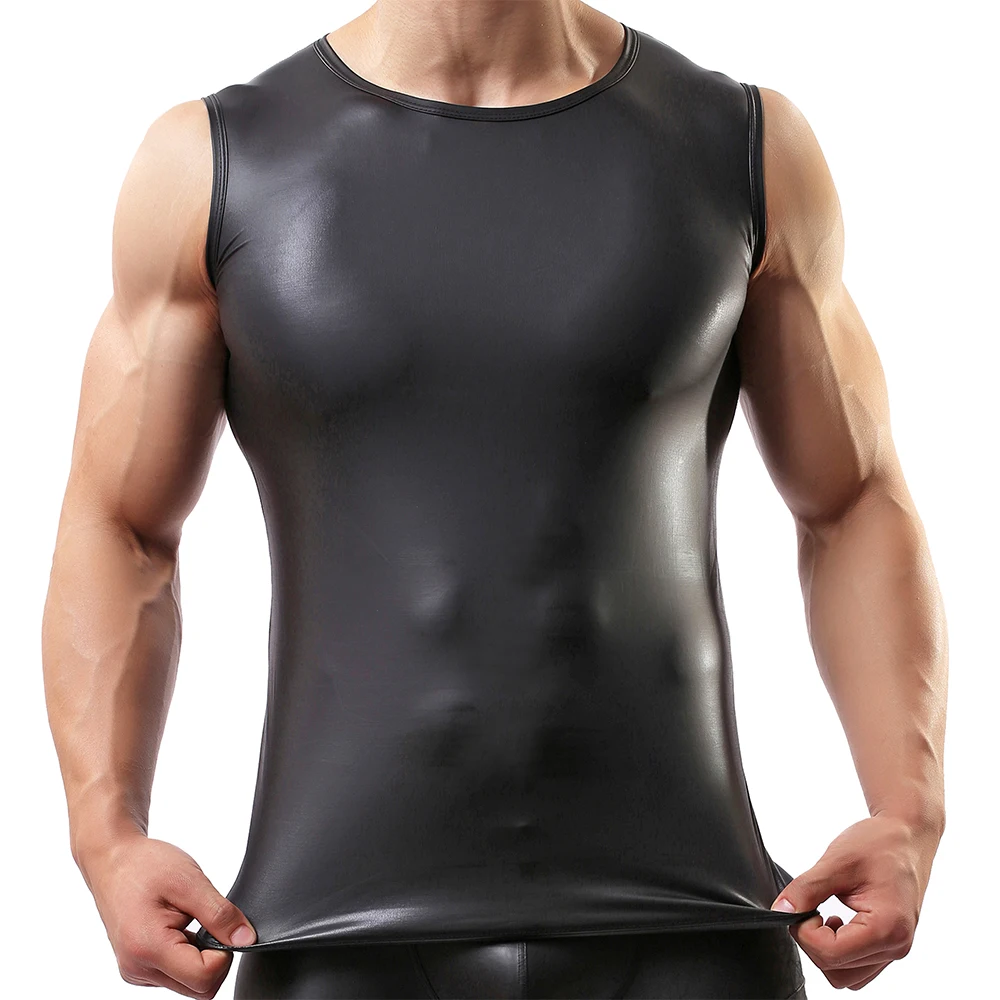 Рисунок 3 - Мужской жилет из искусственной кожи без рукавов