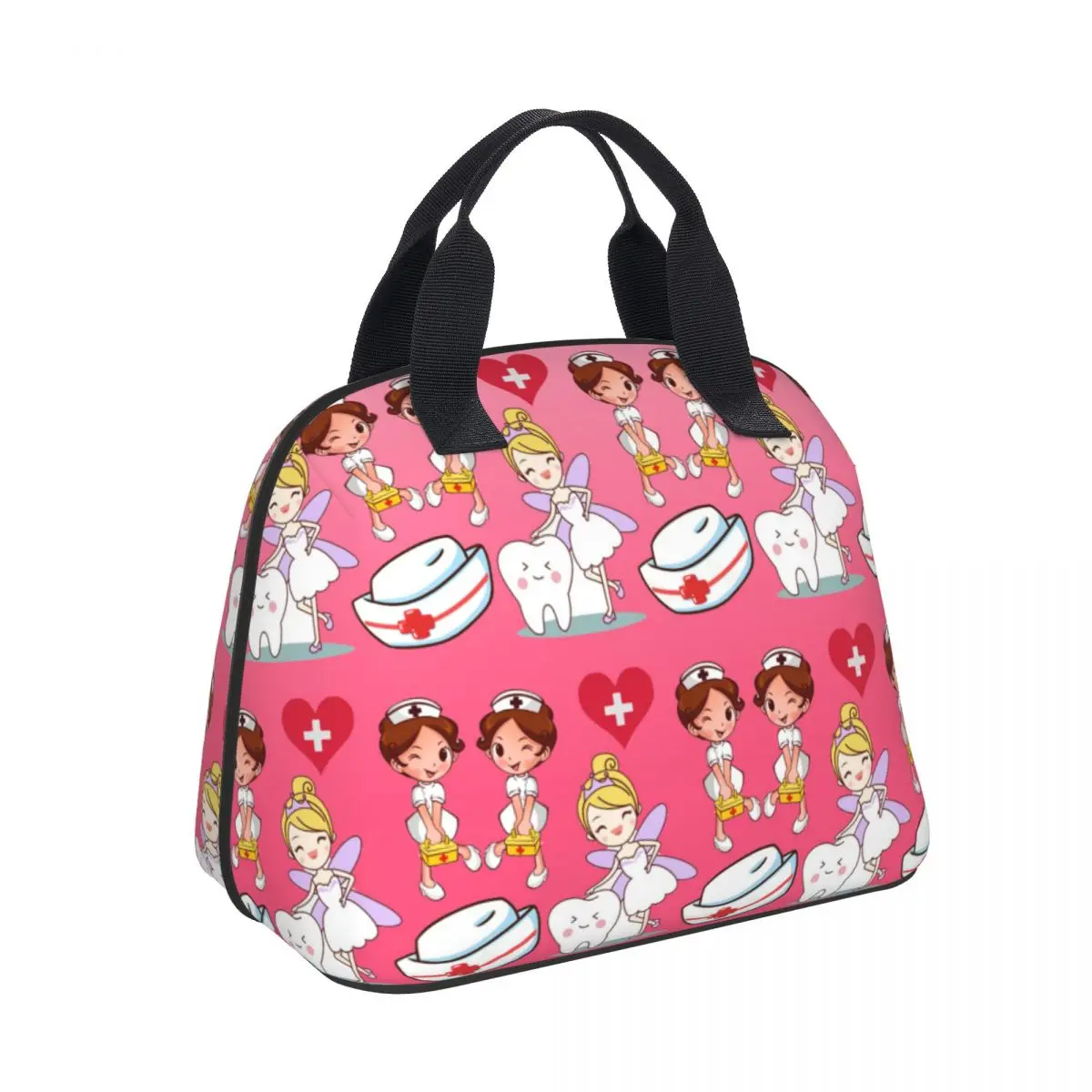 

Insulated Lunch Bag For Women Doctors Nurse Cooler Bag Thermal Portable Lunch Box Ice Pack Tote Food Picnic Lunch Bags for Work