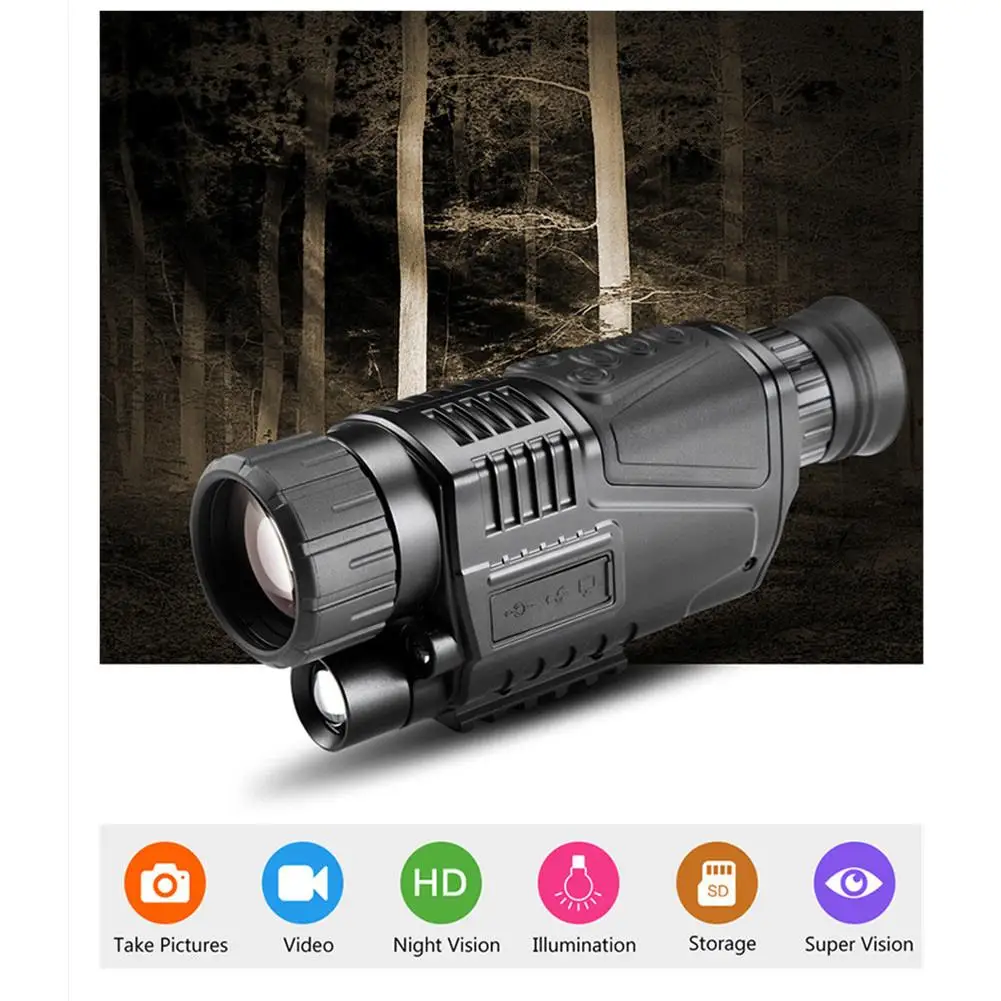 

NV2180 Infrared Digital Night Vision Monoculars 8X Digital Zoom full dark 200M range Hunting Monocular Night Vision Optics