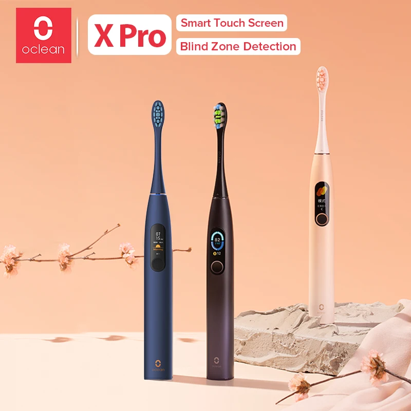 Oclean X Pro Smart Sonic Electric Toothbrush Set IPX7 Ultrasound Whitener Brush Rechargeable Automatic Ultrasonic Teethbrush Kit