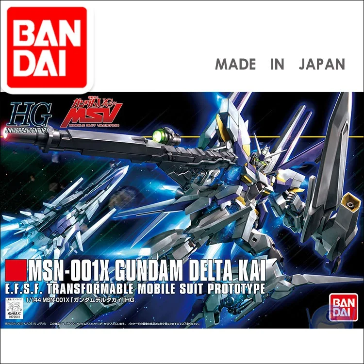 Оригинальная модель BANDAI HG 1144, модель Delta Kai, робот, мобильный костюм, модель, фигурки героев (art.: 3920bb4fa40bc) - 3920bb4fa40bc