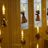 3m6m photo clip string lights lighting lights usb garland christmas decoration wedding xmas fairy led lights 100 1