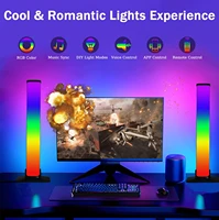 smart rgb light bar with app remote control night light music sync ambient lights tv backlights for gaming pc bedroom decoration