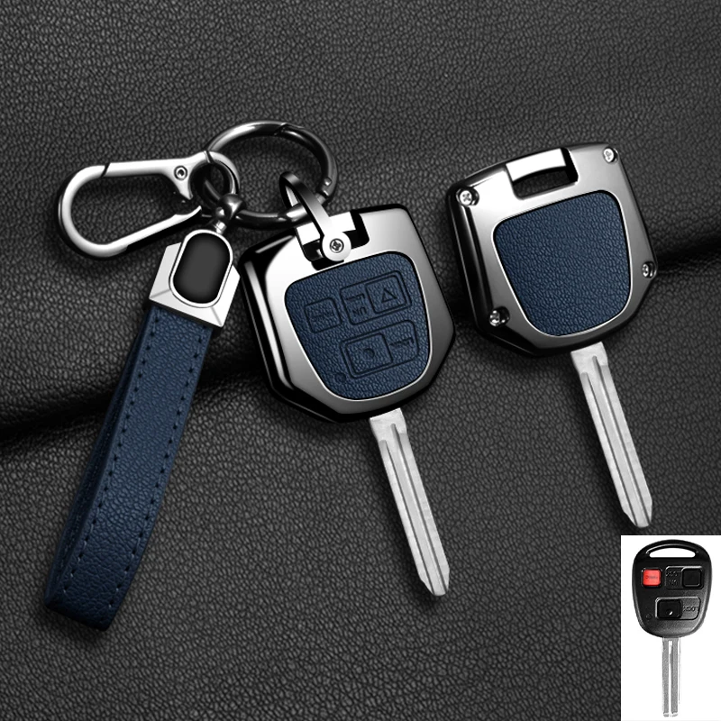 

Чехол для ключей из цинкового сплава, держатель для ключей для Toyota FJ Cruiser Land 2008-2014 Yaris Echo для Lexus ES GS LS IS RX SC LX RX400h