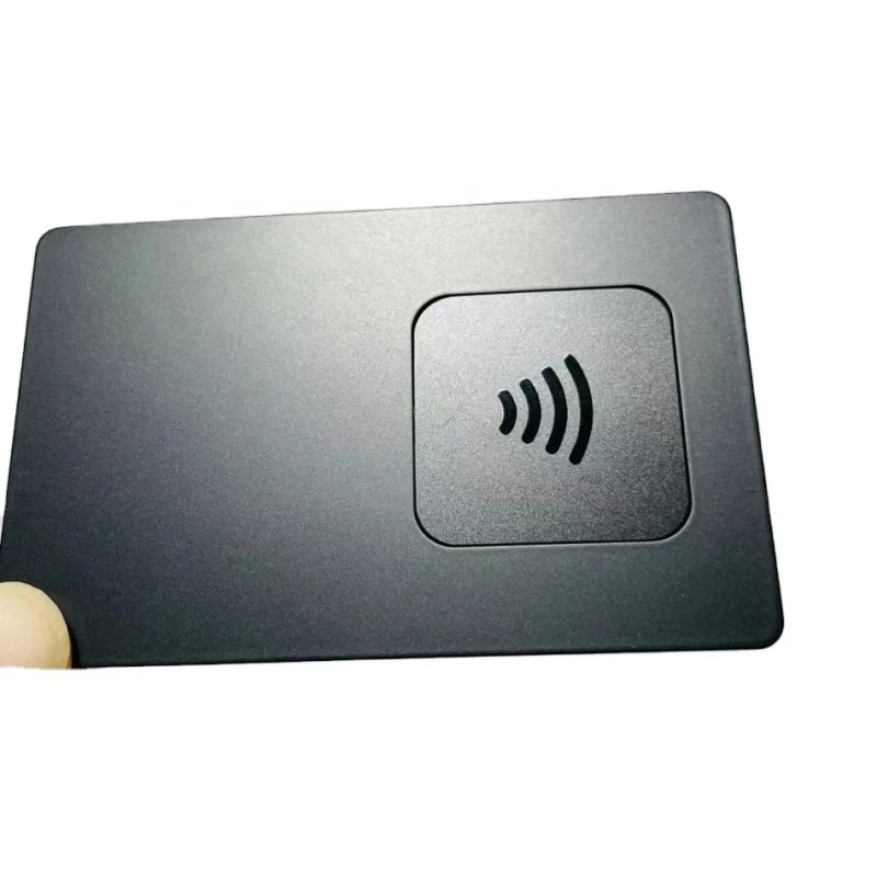 

Премиум металлическая визитная карточка с УФ-печатью NFC