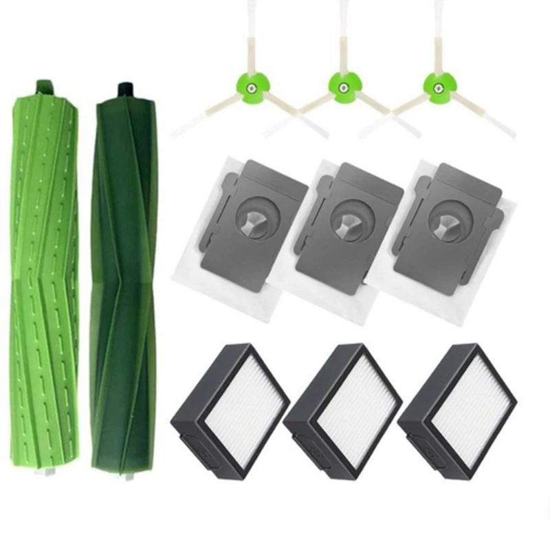 

Side Brushes & Roller Brushes & Hepa Filters For Irobot I7 I7plus Series Robot Vacuum Cleaner Parts Kit