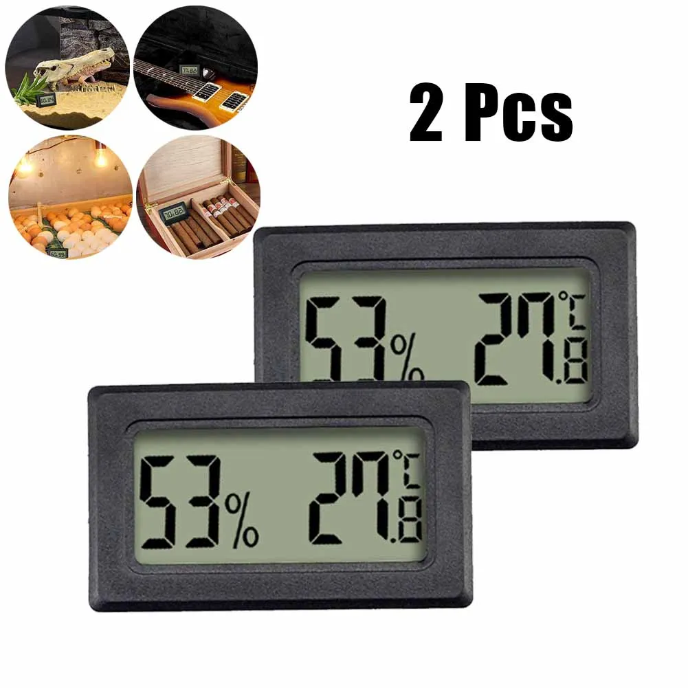 

Digital Thermometer Hygrometer Mini LCD Display Temperature For Greenhouse Home LCD Display Temperature Measurement