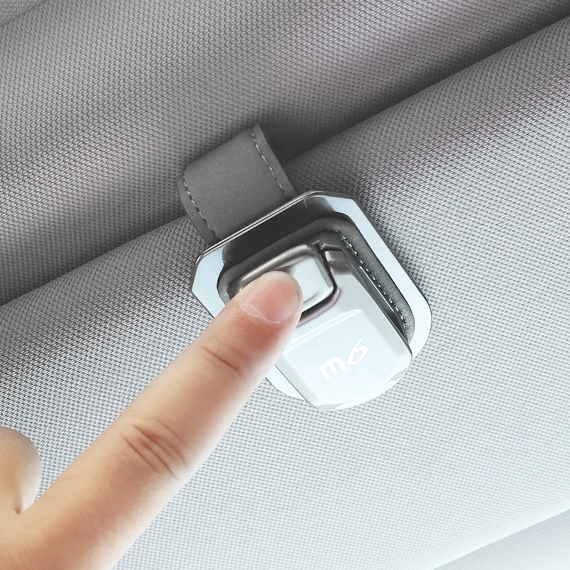 Многофункциональный автомобильный солнцезащитный козырек зажим для очков