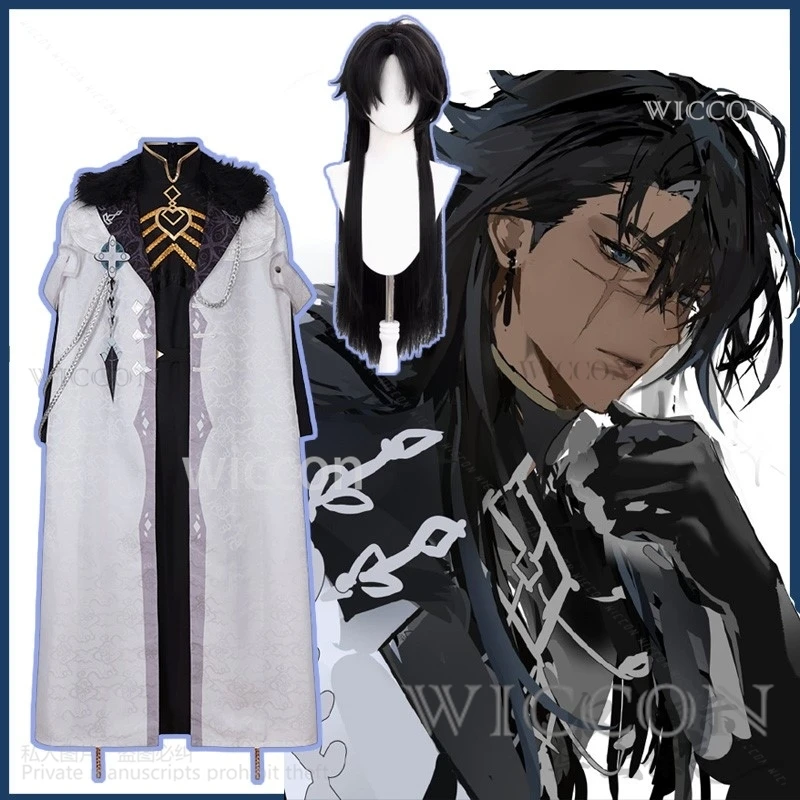 Аниме игра Genshin Impact косплей Capitano капитан костюм накидка для взрослых сексуальная