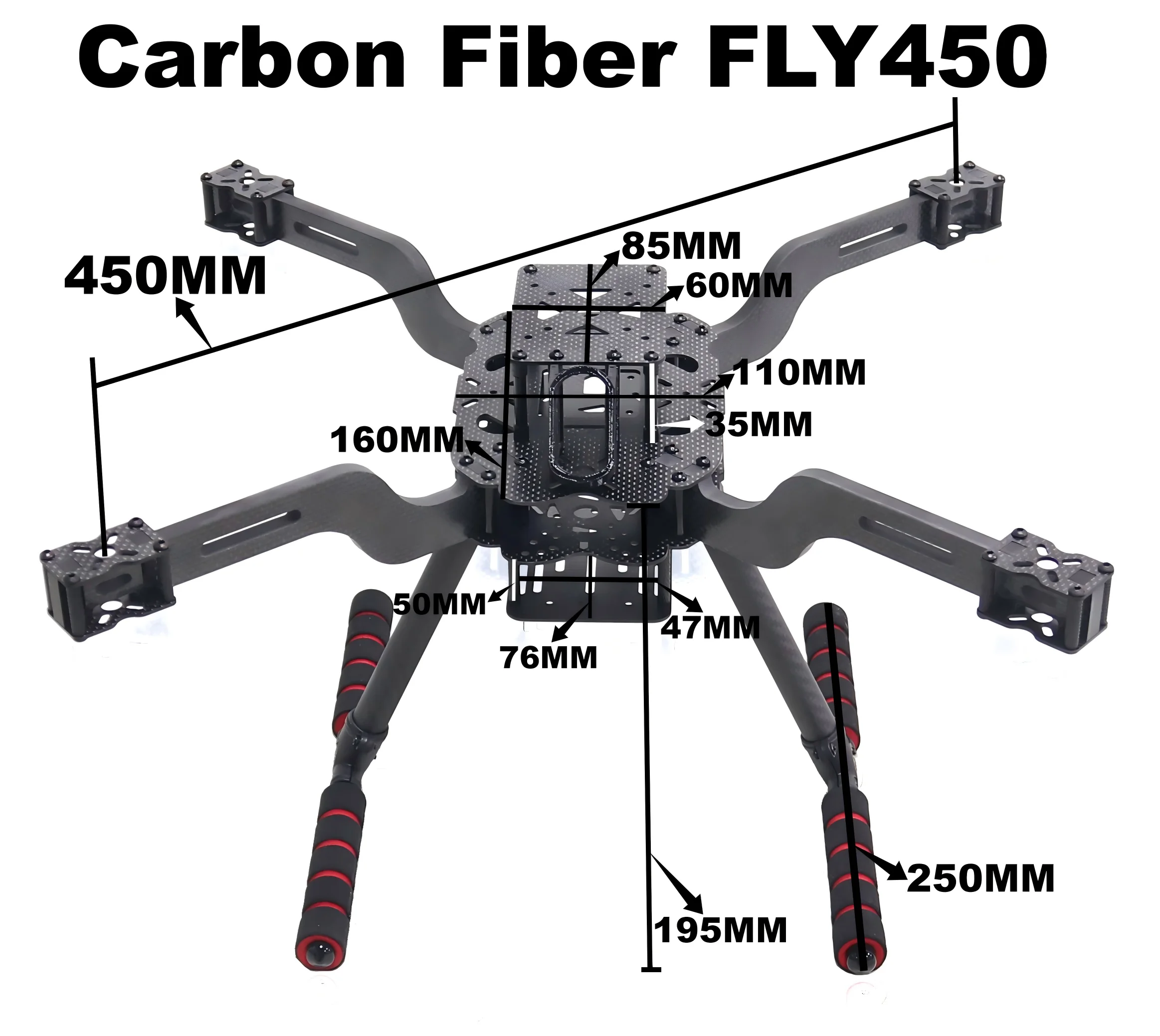 Фото B-CUBE Open Source Новый Умный Дрон FLY450 450ММ F722 Квадрокоптер-Рама RC Мультикоптер с Подвесом и Шасси Betaflight №1