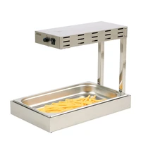 french fry station food warmer for hotel restaurant use