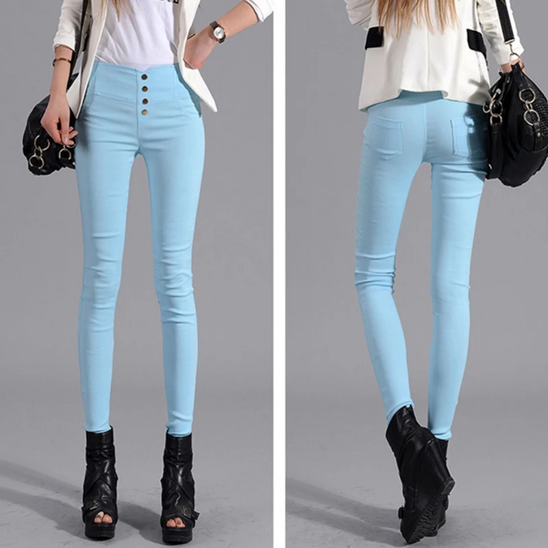 Обтянутые джинсы женские