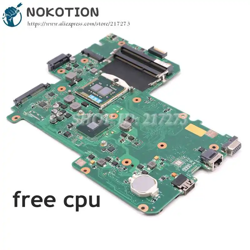 

NOKOTION MBV5M0P001 MB.V5M0P.001 для Acer aspire 5744 материнская плата для ноутбука BIC50 основная плата HM55 DDR3 Бесплатный процессор