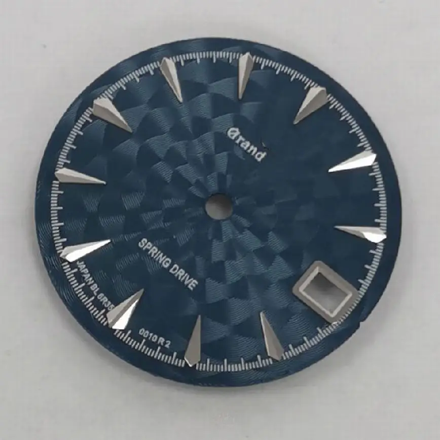 New watch accessory  sunburst dial without luminous scale dial 28.5mm can be fitted with NH35 movement