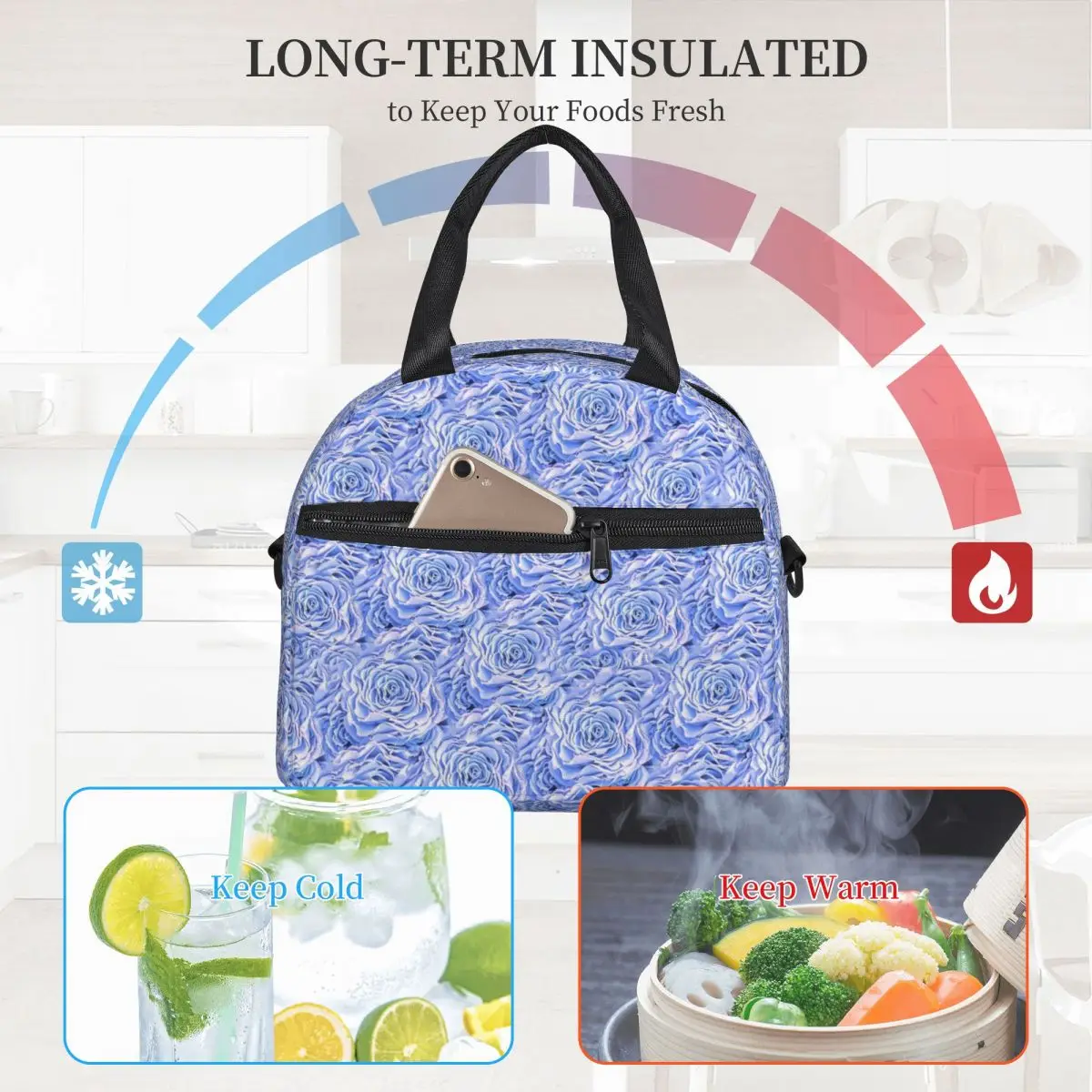 Bag Aesthetic Oxford Thermal Lunch Bags