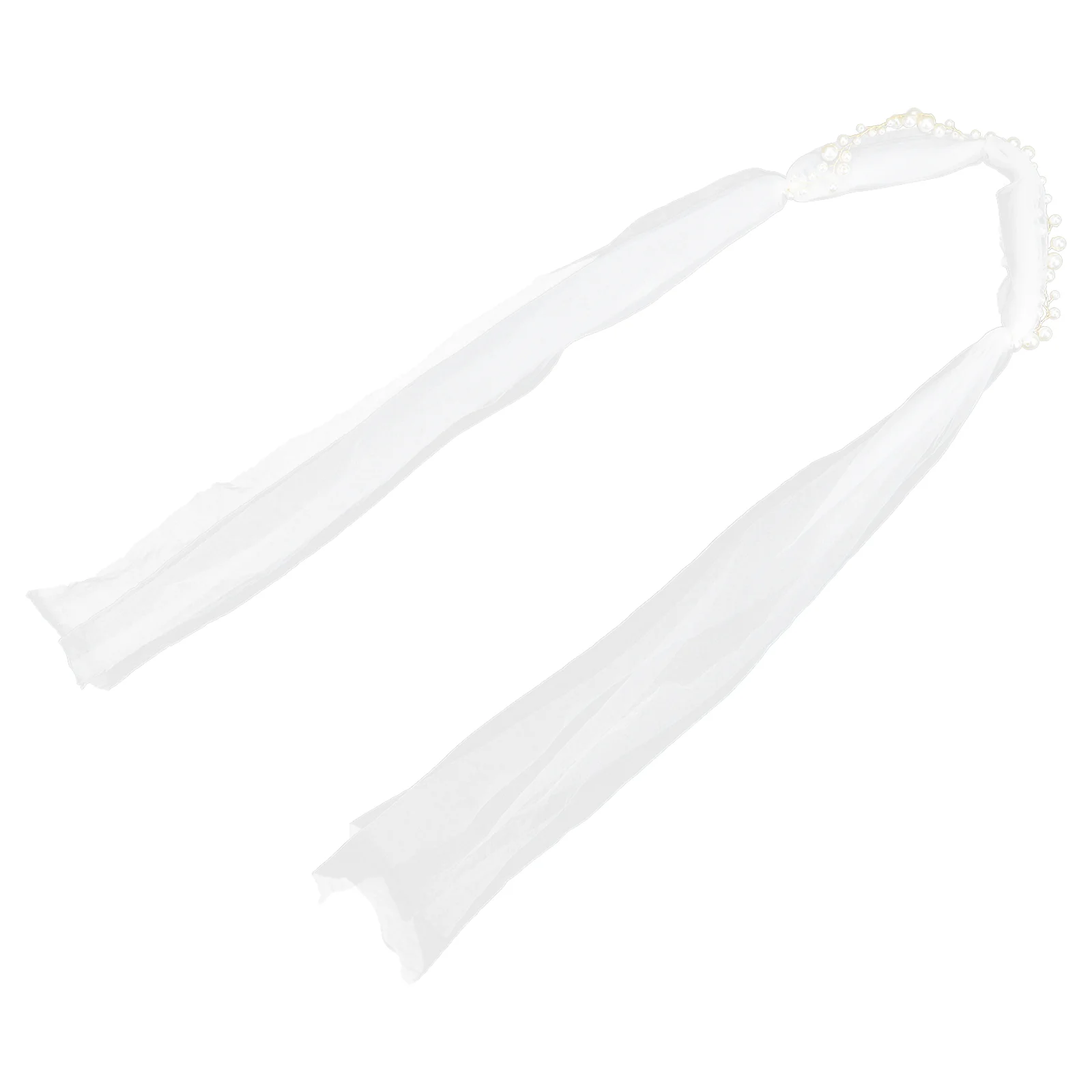 

1pc Fashion Headband Bridal Headdress Wedding Dress Hair Decor Pearl Headwear