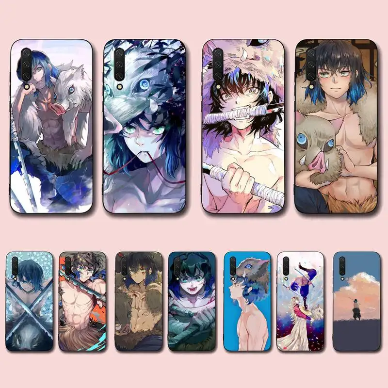 

BANDAI Demon Slayer Inosuke Phone Case for Xiaomi mi 5 6 8 9 10 lite pro SE Mix 2s 3 F1 Max2 3