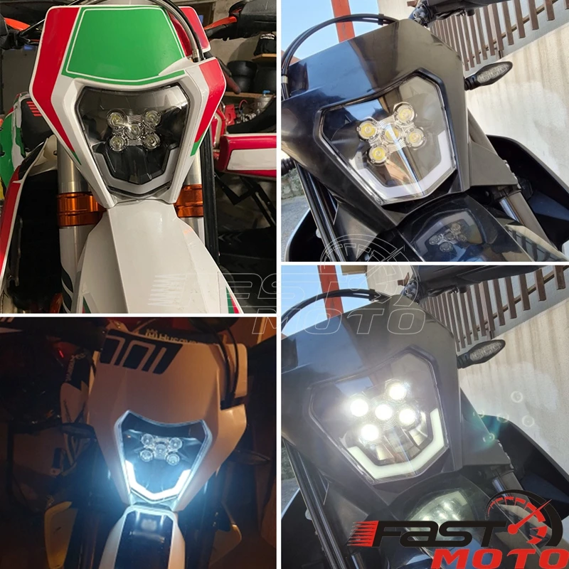 Мотоциклетная фара головного света, универсальная головная лампа для EXCF, SX, SXF, XC, XCF, XCW, XCFW, EXC Factory Edition, внедорожный велосипед, Enduro MX (art.: 3920c50dbbcdf) - 3920c50dbbcdf