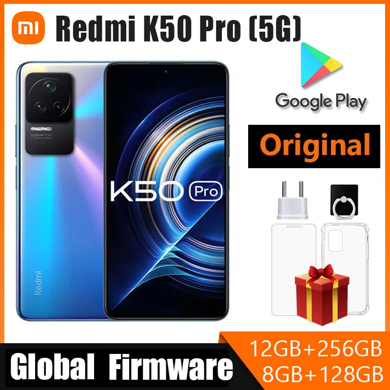 

Смартфон Xiaomi Redmi K50 Pro, глобальная прошивка, китайский Rom, Восьмиядерный процессор MTK Dimensity 9000, 6,67; 120 Вт, быстрая зарядка, 5000 мАч
