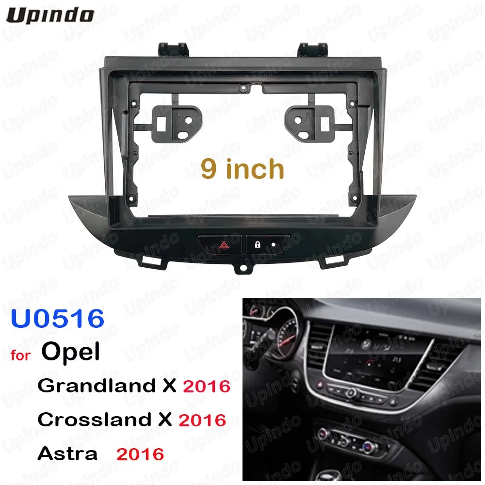 Автомобильные аксессуары 2 Din 9-дюймовый радиоприемник MP5 Fascia Panel Frame Dash Board Mount Kit