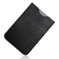 multi purpose logo free pu leather hard comb bag card bag business card id card wallet card holder wide tooth comb