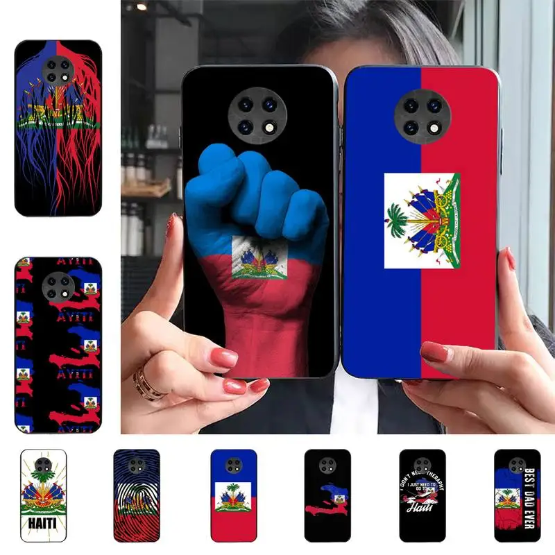 Haiti Haitian Flag Phone Case For Redmi 9 5 S2 K30pro Silicone Fundas for Redmi 8 7 7A note 5 5A Capa