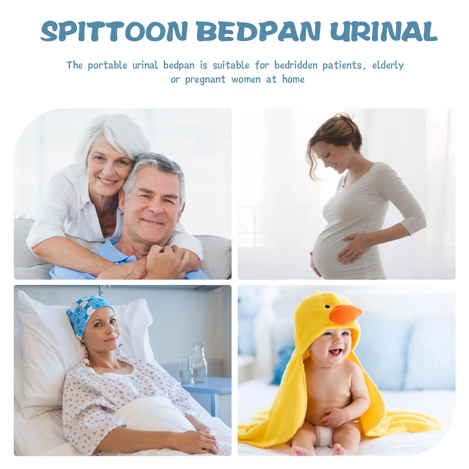 Портативный туалет погремушка кастрюля для писсуара с крышкой пластиковый дома